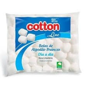 Algodão Hidrófilo 40g Bola - Branco