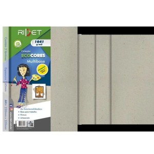Bloco Criativo Multibase OF Com 3 Laminas 1041gr 230X320mm Ecocores RIDET NOVAPRINT Ref.010021