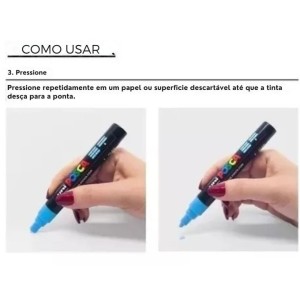 Caneta Posca 1.8-2.5mm PC-5M UNI-BALL