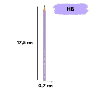 Lápis Preto HB Pastel - FABER CASTELL