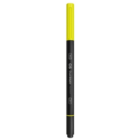 Caneta Brush Dual C/2 Pontas Aquarelavel CIS