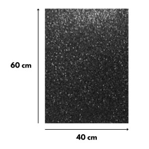 Eva Gliter 40X60cm - UNIDADE