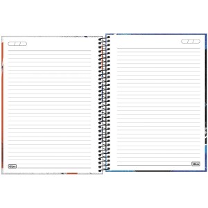 Caderno Espiral Capa Dura Universitário 1 Matéria 80 folhas Hug Me TILIBRA