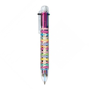 Caneta Esferográfica 0.7mm Com 6 Cores Be Nice Tilibra