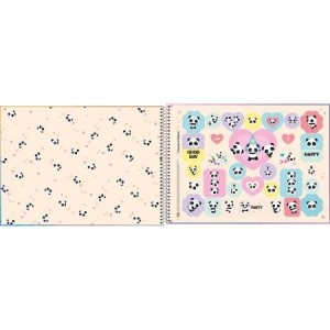 Caderno Desenho 80fls Lovely Friend Capa Dura TILIBRA