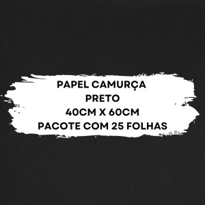 Papel Camurca 40X60cm Pacote Com 25 Folhas VMP
