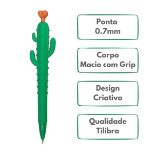 Lapiseira 0.7mm Cactus TILIBRA