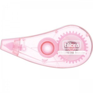 CORRETIVO FITA 5MMX6M ROSA CLARO TILIBRA