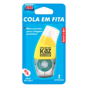 Cola Em Fita 6mmx8m Ref.KZ5022 KAZ