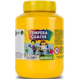 Guache 500ml Amarelo Ouro ACRILEX
