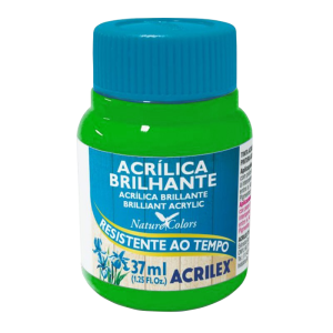 TINTA ACRILICA BRILHANTE 37ML VERDE FOLHA ACRILEX