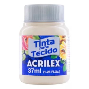 TINTA TECIDO 37ML PALHA ACRILEX