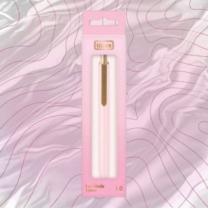 Caneta Esferográfica Metálica 1.0 mm Rosa Pastel TILIBRA