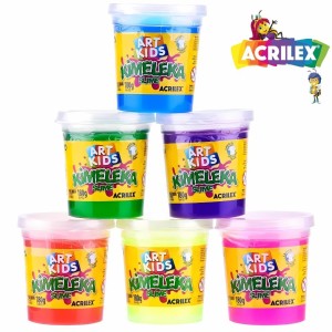 Massinha Kimeleka Slime 180g Art Kids ACRILEX