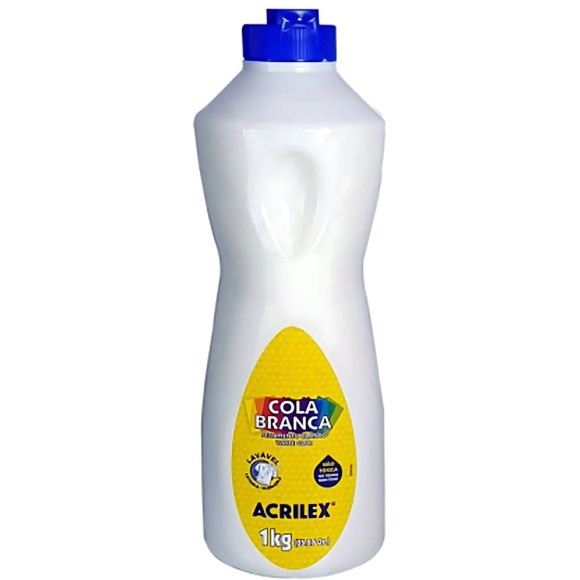 Cola Liquida Branca 1kg ACRILEX