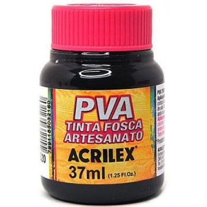 Tinta Plastica PVA Fosca 37ml ACRILEX