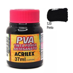 Tinta Plastica PVA Fosca 37ml ACRILEX