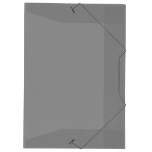 Pasta Plastica Com Elastico Oficio Fina Fume ACP