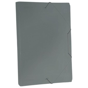 Pasta Plastica Com Elastico Oficio Lombada 20mm Fume ACP