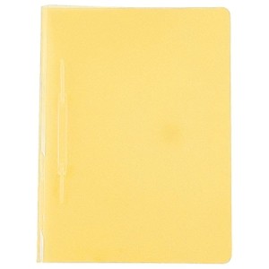 Pasta Plastica Oficio Com Grampo Trilho Amarela ACP