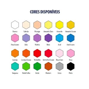 Lapis de Cor 24 Cores Sextavado ACRILEX