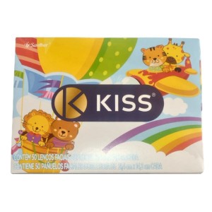 Lenço de Papel Folha Dupla Com 50 Folhas KISS