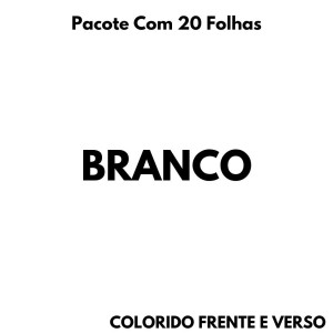 Color Set 48x66cm Pacote Com 20 Folhas