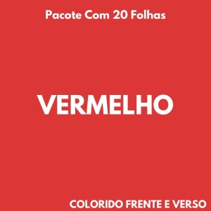 Color Set 48x66cm Pacote Com 20 Folhas