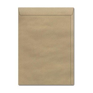 ENVELOPE SACO 260X360 KRAFT PACOTE C/10 UNIDADES