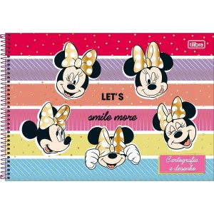 CADERNO DESENHO 80FLS MINNIE TILIBRA