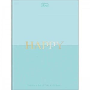 CADERNO BROCHURA UNIVERSITARIO 80FLS HAPPY TILIBRA