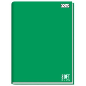 Caderno Brochura Universitario 96fls Verde Capa Dura 