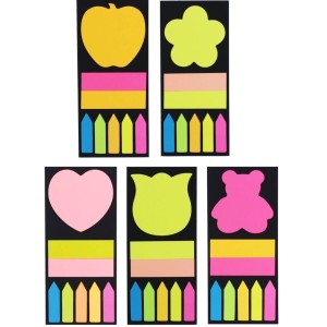 Post-it 8 Blocos com 20 Folhas Neon MEGAGIFT