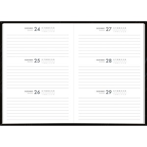 Agenda Permanente Diária D+ 3 Dias por Página Brochura TILIBRA