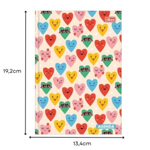 Agenda Permanente Diária D+ 3 Dias por Página Brochura TILIBRA