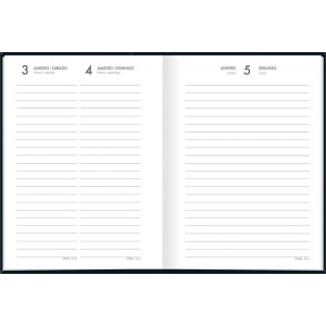 Agenda 2026 Diária Pepper Preta Brochura Tilibra