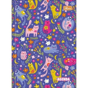 Agenda Permanente Diária Pepper Feminina Brochura TILIBRA