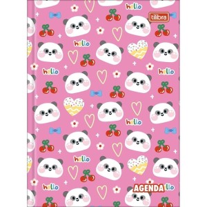 Agenda Permanente Diária Pepper Feminina Brochura TILIBRA