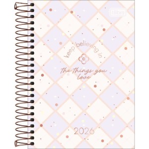 Agenda 2026 Diária Soho Espiral TILIBRA