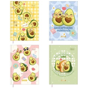 Agenda 2026 Escolar Diária Mini Abacute Brochura TILIBRA