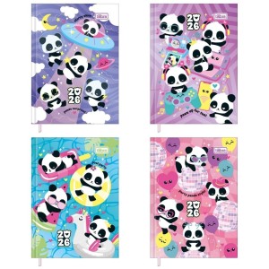 Agenda 2026 Escolar Diária Mini Lovely Brochura TILIBRA