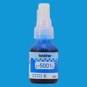 Refil Garrafa de Tinta Brother 5001 Ciano Original
