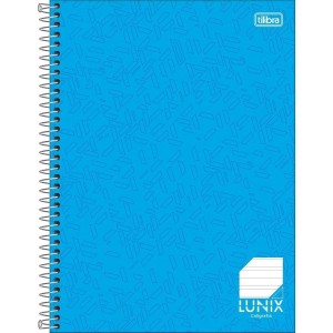 CADERNO CALIGRAFIA ESPIRAL UNIVERSIITARIO 80FLS LUNIX TILIBRA