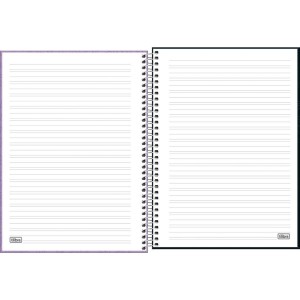 CADERNO CALIGRAFIA ESPIRAL UNIVERSIITARIO 80FLS LUNIX TILIBRA