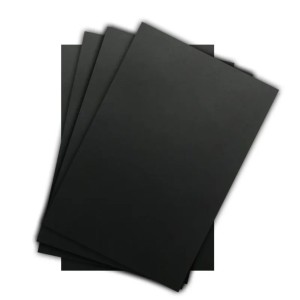 Papel Color Plus A4 Preto Los Angeles 120g com 25 Folhas 