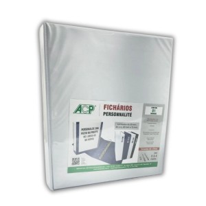 Fichário Oficio 4 Argolas 4cm Branco ACP
