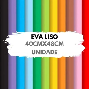Eva Liso 40X48cm Cores - UNIDADE