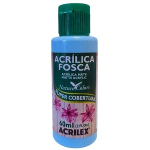 Tinta Acrílica Fosca 60ml Azul Celeste ACRILEX