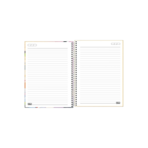 Caderno Espiral Capa Dura Universitário 1 Matéria 80 folhas Hug Me TILIBRA