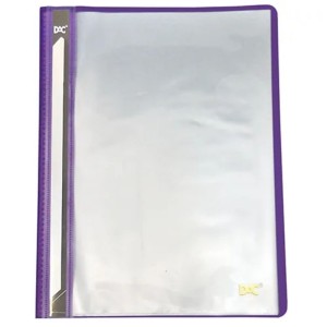 Pasta Catalogo Portfolio A4 10 Envelopes 0,12 Medio Lilas Line Sem Visor Polipropileno Ref.1692LI DAC